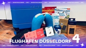 4. Türchen: Flughafen Düsseldorf -Airport-Geschenkpaket