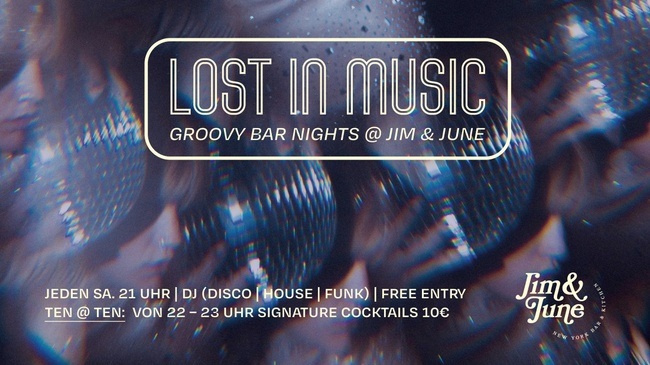 Lost in Music – Groovy Bar Nights @ Jim & June