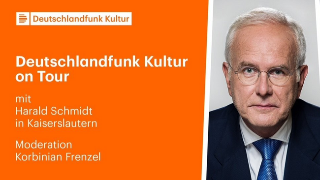 Deutschlandfunk Kultur on Tour – der Tag mit Harald Schmidt