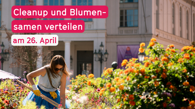 Reflowering Cleanup mit youngcaritas und Über den Tellerrand