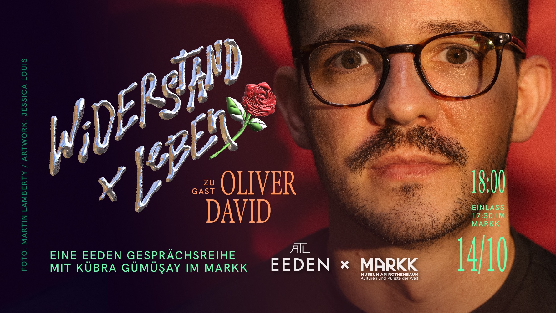 Widerstand & Leben: Olivier David im Gespräch mit Kübra Gümüşay