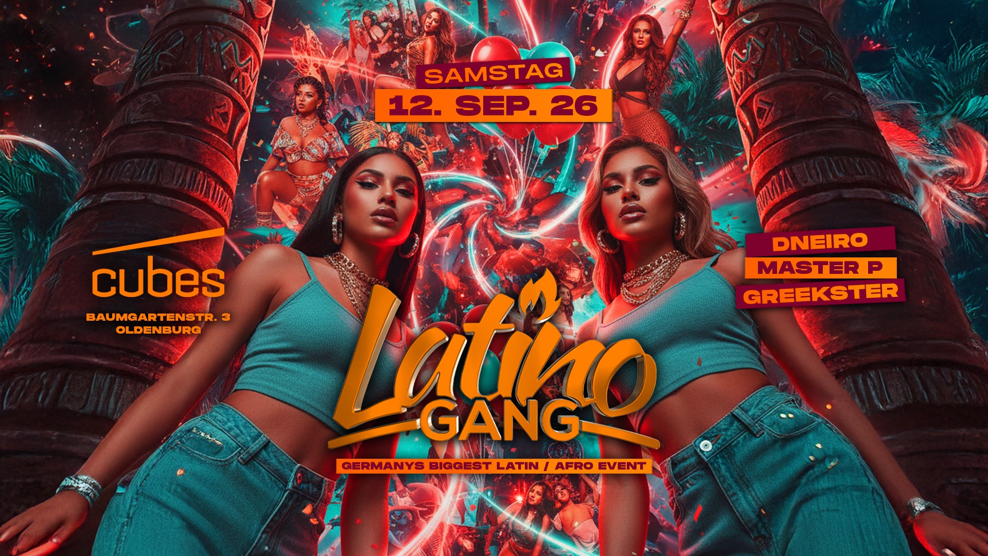 CUBES OLDENBURG | LATINO GANG | GERMANYS BIGGEST LATIN / AFRO EVENT
