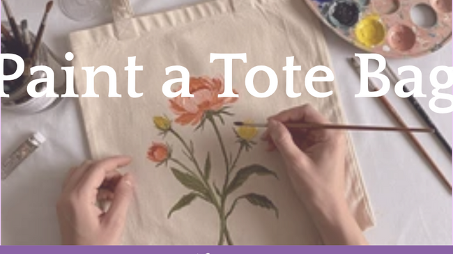 Paint a Tote Bag
