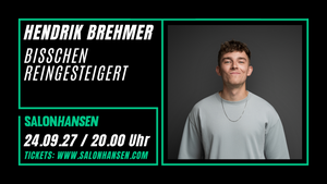Hendrik Brehmer - "bisschen reingesteigert"