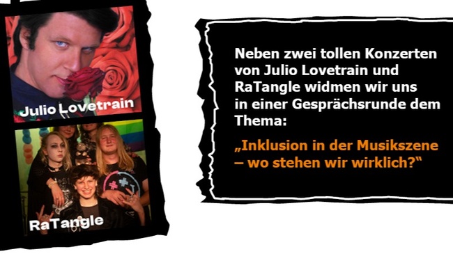 POPup MEETup - Inklusion in der Musikszene + Konzert