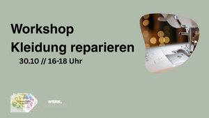 Workshop: Kleidung reparieren