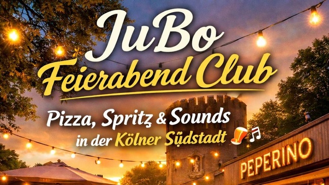 JuBo Feierabend Club – Afterwork Event im Peperino am Chlodwigplatz – Meet me after work