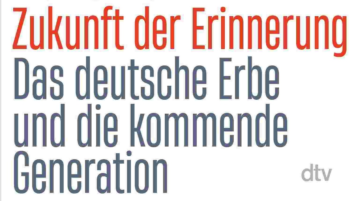 Zukunft der Erinnerung. Das deutsche Erbe und die kommende Generation. Buchvorstellung mit Prof. Dr. Wolfgang Benz, Leiter des Zentrums für Antisemitismusforschung der TU Berlin
