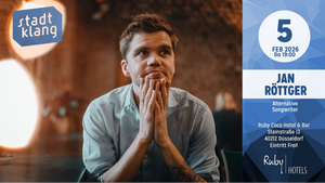 «stadtklang» mit JAN RÖTTGER | live @ Ruby Coco Hotel & Bar