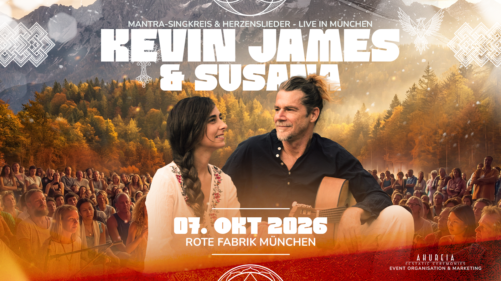 KEVIN JAMES & SUSANA - Mantra-Singkreis - Live in München