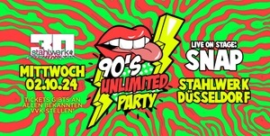 90's Unlimited Party mit SNAP live