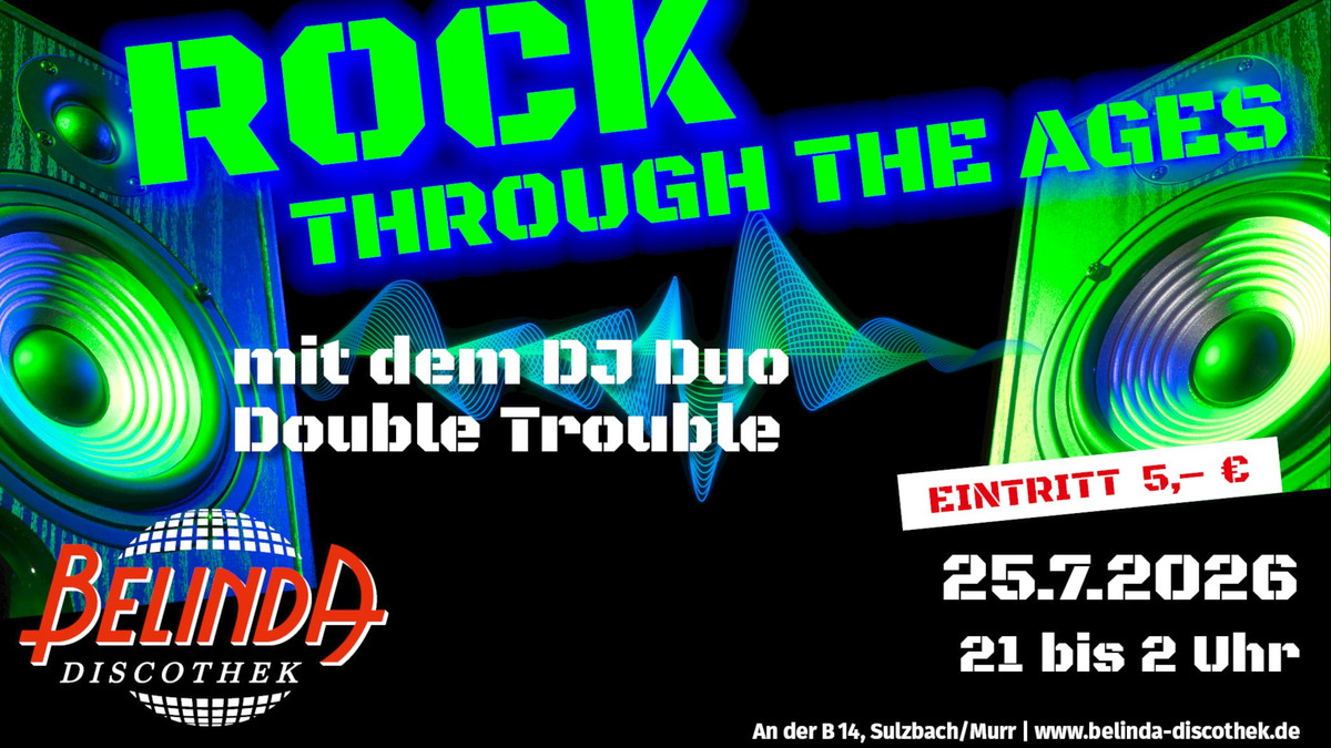 Rock through the Ages – mit Double Trouble 🎸