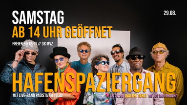 Hafenspaziergang - Herr Walter | Live Band und Walter tanzt