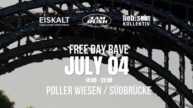 FREE DAY RAVE - 04. JULY 2026