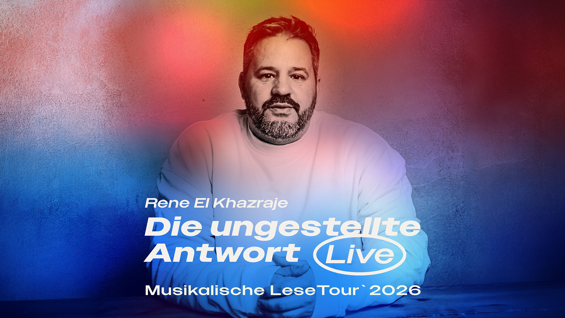 Lesung - René El Khazraje / MC Rene - „Die ungestellte Antwort"
