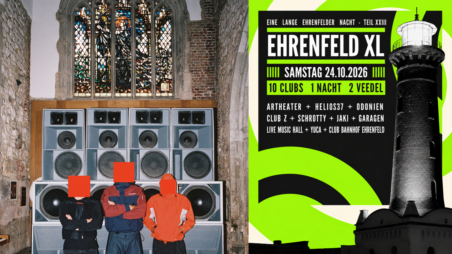 HUSH HUSH presents H.LLS (London, UK) at Club Bahnhof Ehrenfeld // Ehrenfeld XL – 10 Clubs, 1 Nacht, 2 Veedel
