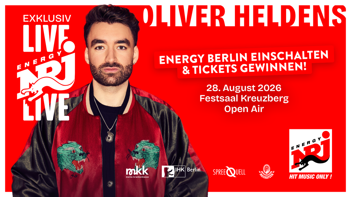 Titelbild der Veranstaltung ENERGY LIVE mit Oliver Heldens
