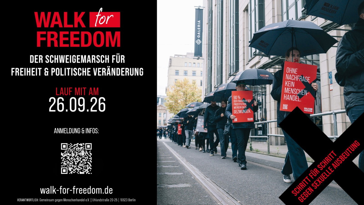 Titelbild der Veranstaltung Walk for Freedom