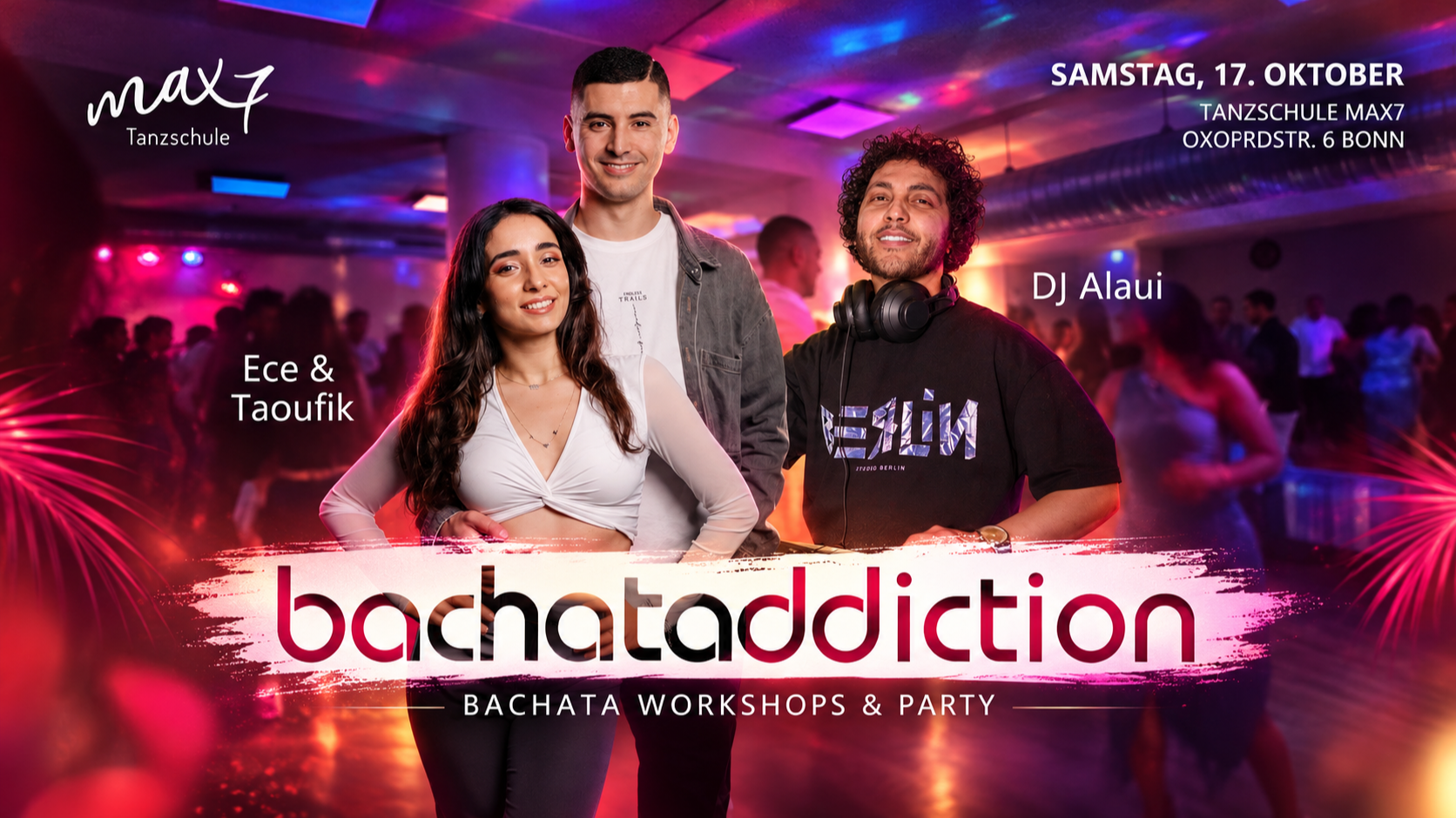 Bachata Mittelstufe Workshops & Party