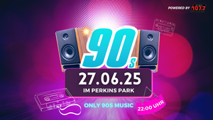 90s only Party am Fr. 27.06. im Perkins Park