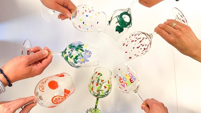 Glas & Porzellan bemalen