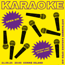 SPÄTSOMMER KARAOKE - open air