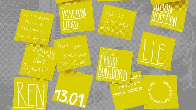 NICHTS ZU VERLIEREN architectural tuesday TH Köln