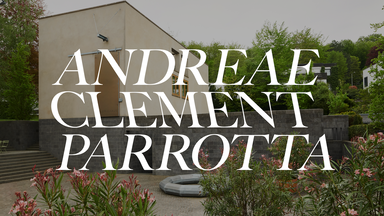 Bonner Galerienwochenende ANDREAE CLEMENT PARROTTA