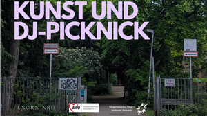 Kunst- und DJ-Picknick