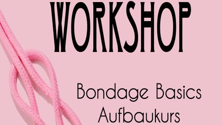 Workshop „Shibari Aufbaukurs 201: Karada – Körper-Harness Basics“ mit Riley