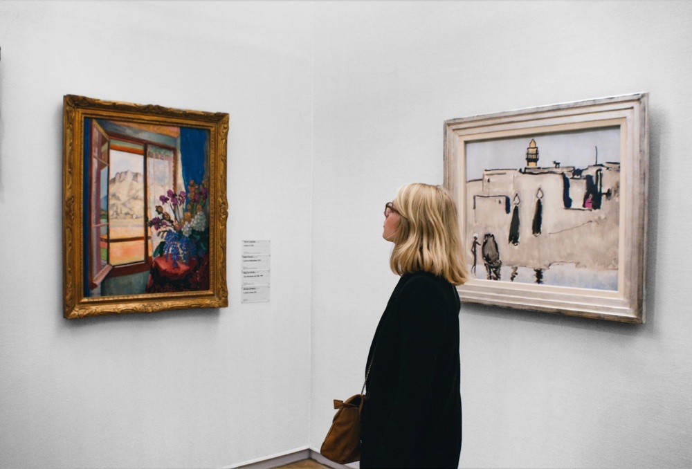 Artist Talk in der Ausstellung "Colour Crush" mit Zora Kreuzer