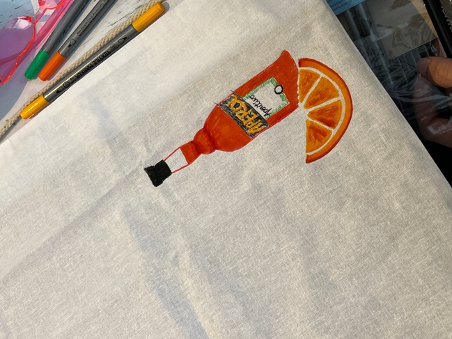 Textilfarben Workshop: Jute Beutel und Rucksäcke