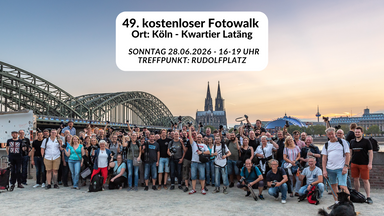 49. kostenloser Fotowalk in Köln - Ort: Köln