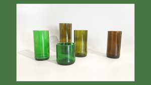 Glaschflaschen Upcycling - Aus Altglas wird Lieblingsstück