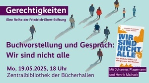 Buchvorstellung und Gespräch: Wir sind nicht alle