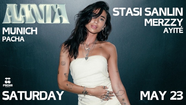 AANTA presents: STASI SANLIN @ Pacha Munich