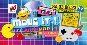 MOVE IT! – DIE 90ER JAHRE PARTY  Mit DJ Guess & Friends