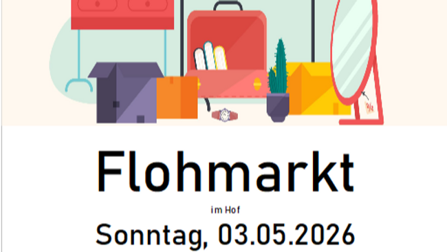 Flohmarkt im Hof (Leipzig Alt-Lindenau)