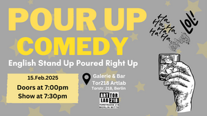 Pour Up Comedy | English Stand Up Comedy (Berlin)