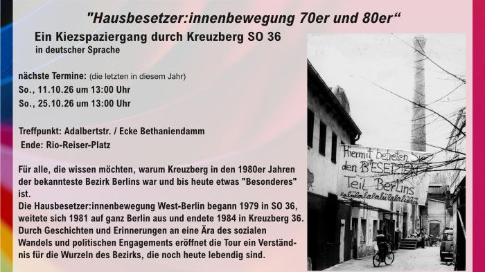 "Kiezspaziergang durch das "widerständige SO36"