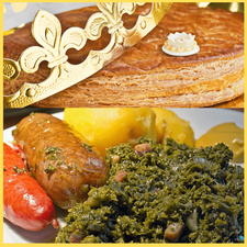Grünkohl & Galette des rois : deutsch-französische kulinarische Reise