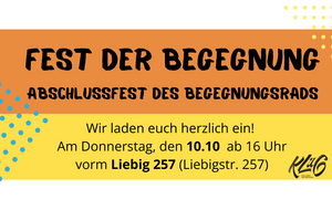 Begegnungsfest mit dem Begegnungsrad