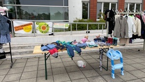 Kleidertausch der Stadtreinigung Leipzig