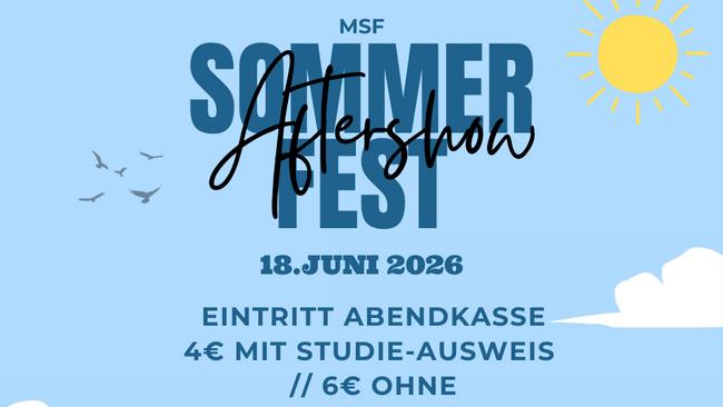 MSF Sommerfest Aftershow