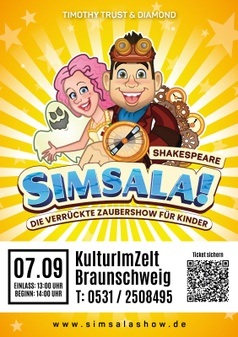 Simsala! Die verrückte Zaubershow für Kinder