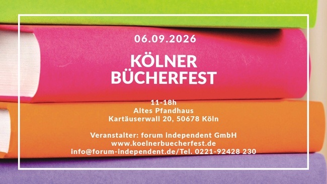 7. Kölner Bücherfest