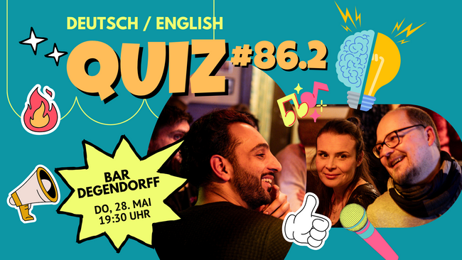 Quiz #86.2 @ Bar Degendorff - Friedrichshain (DEU/ENG)