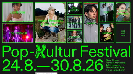 Kersty Grether und Sandra Grether ・ Pop-Kultur Festival 2026