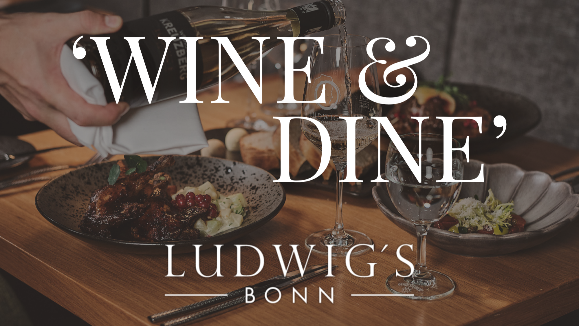 'WINE & DINE' im Restaurant Ludwig's