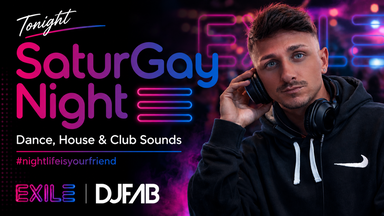 SaturGay Night mit DJ FAB
